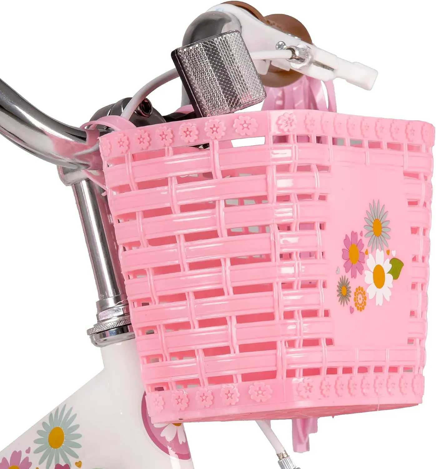 JOYSTAR Little Daisy Kids Bike for Girls Boys Ages 2-7 Years, 12 14 16 Inch Girls Bikes with Doll Bike Seat & Streamers, Boys Bike with Flag & Number Plate, Multiple Colors
