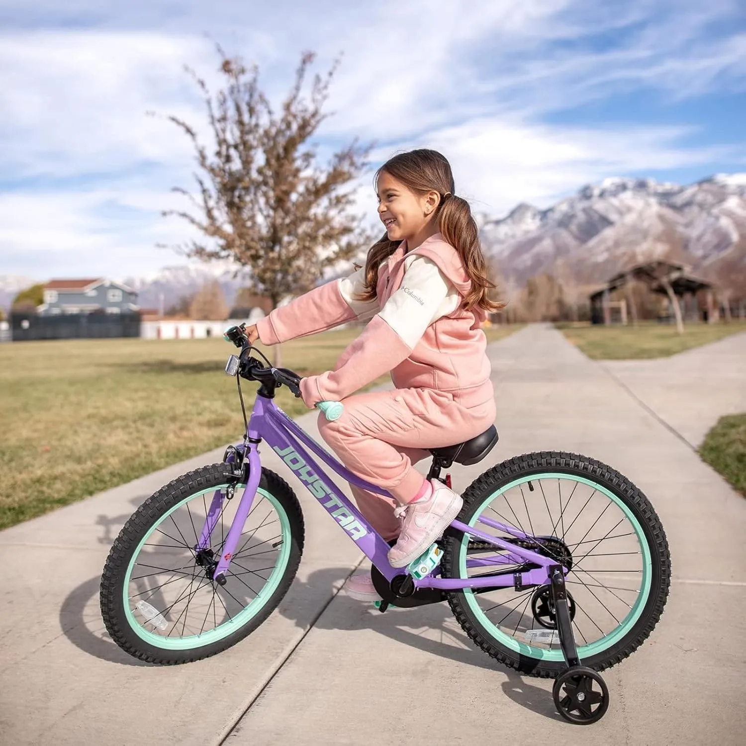 JOYSTAR NEO 20 Inch Kids Bike for Ages 6-10 Years Old Boys & Girls, 20 Inch Wheels Kids Mountain Bike with Training Wheels & Handbrake, Kids' Bicycles, Multiple Colors