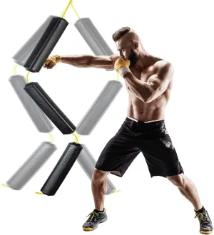 Jukestir® Punching Bag with Dynamic Motion, Better Footwork Than Double End Bag, Speed Bags for Boxing, More Agility Than Heavy Bag, Reflex Bag Boxing, Great MMA Workout at Home, Used by Pros