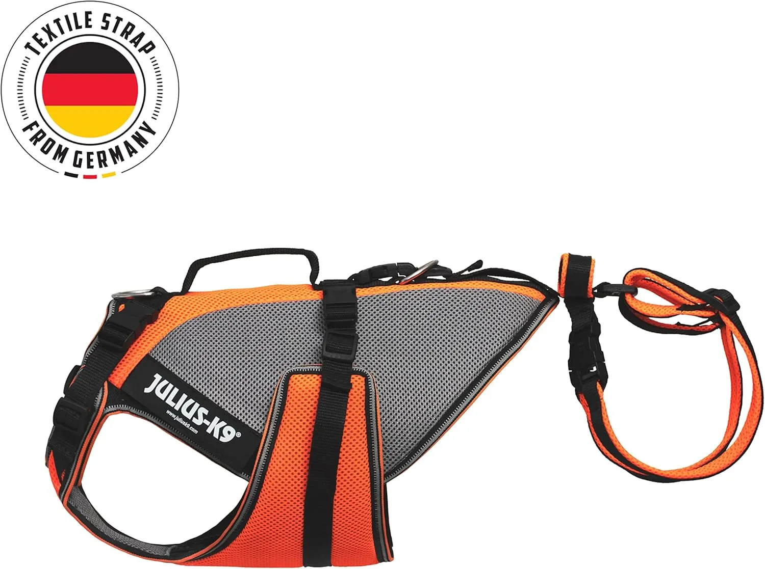 Julius-K9 JK9 Multivest, Size: M, UV Orange
