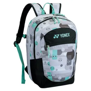 Junior Tennis Backpack Gray and Black