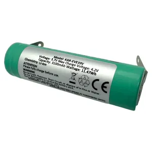 Karcher Window VAC Replacement Battery 3100mAh with Solder tabs