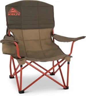 Kelty Lowdown Camping Chair – Portable, Folding Chair for Festivals, Camping and Beach Days (Bungee Cord/Beluga)