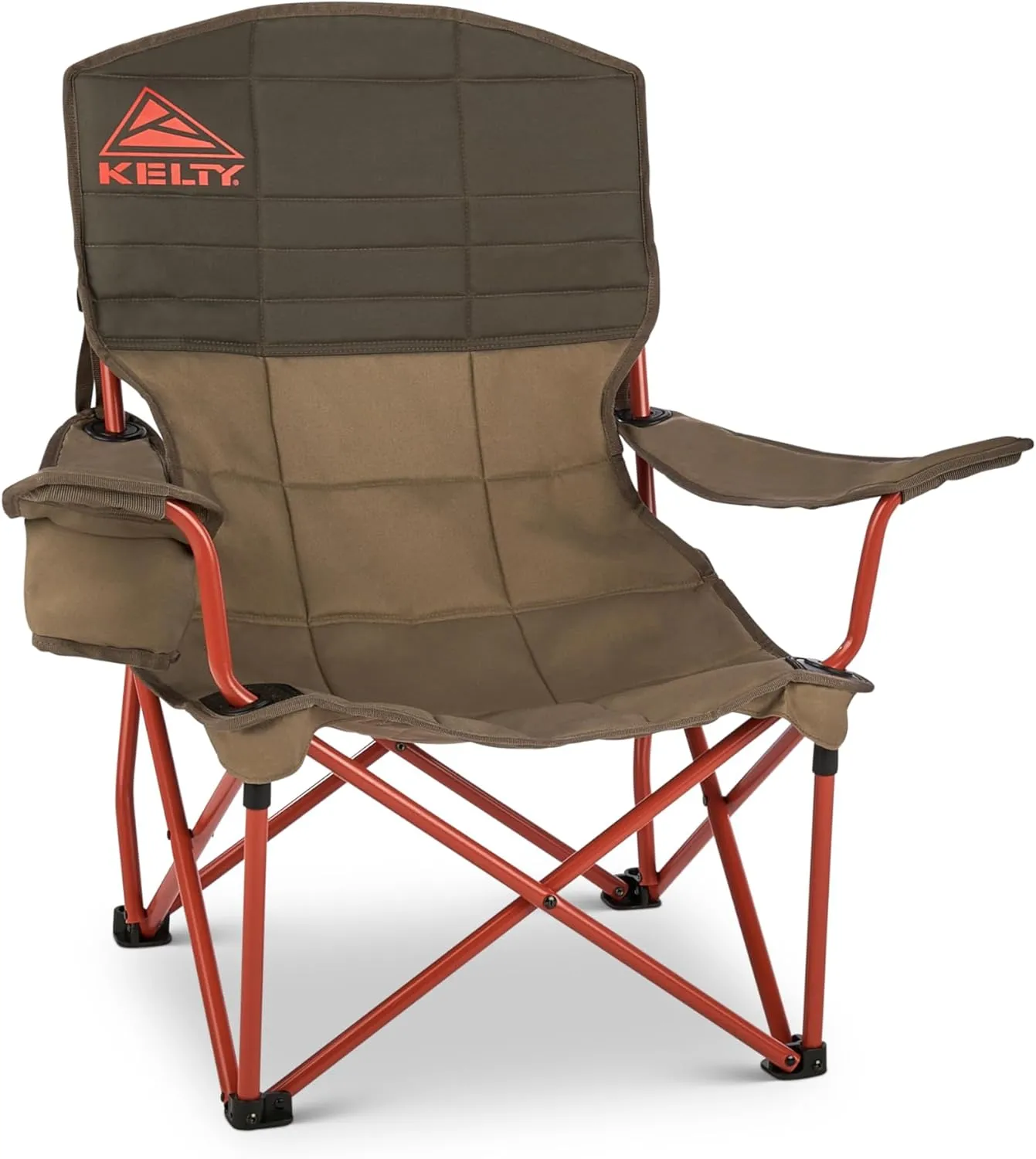 Kelty Lowdown Camping Chair – Portable, Folding Chair for Festivals, Camping and Beach Days (Bungee Cord/Beluga)