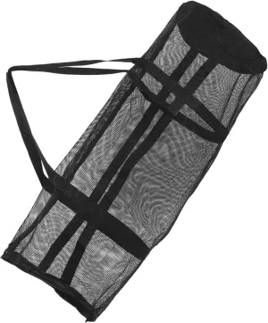 KESYOO Dual Straps Mesh Equipment Soccer Bag Large Capacity Duffle Bag for Sports Basketball Yoga Training Storage