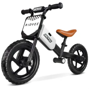 Kids Balance Bike 2 Year Old, Toddler Balance Bikes for 2 to 5 Year with Adjustable Shock-Absorbing Seat, Balance Bike 3 Year Old, DIY Stickers, Handlebar Pad, Limited Steering