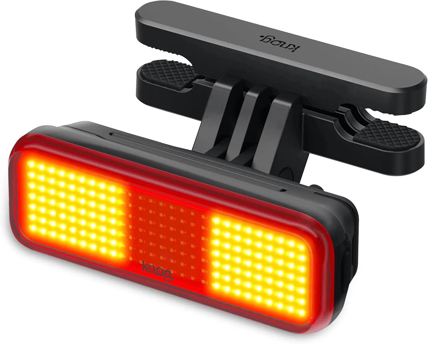 Knog Blinder Link Rear Bike Tail Light - 100 Lumen Rear Bike Light, 50 Hour Runtime, Low Battery Indicator, Powerful Bike Rear Light