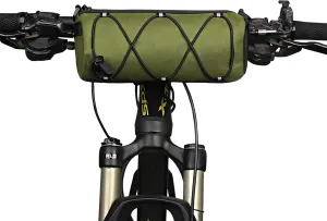 KOSIBATE Bike Handlebar Bag,Bicycle Handlebar bag,Bike Frame Bag with Shoulder Strap,Bicycle Front Bag Fram Storage Roll Bag Mountain Road Bikes Bicycle Accessories, Bike Pouch for Bicycle (