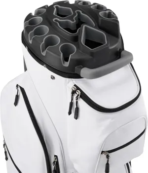KVV 14 Way Top-Molded Organizer Cart Bag with Rain Cover, Full Length Divider, Spacious Cooler Pockets