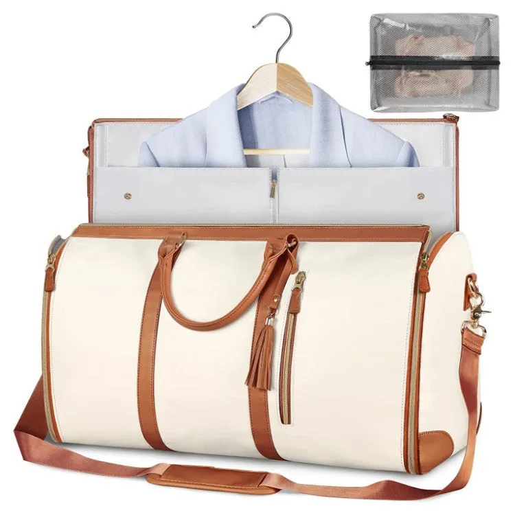 Large Capacity Travel Duffle Bag, Women's Handbag, Folding Suit Carrier, Waterproof Clothes Totes