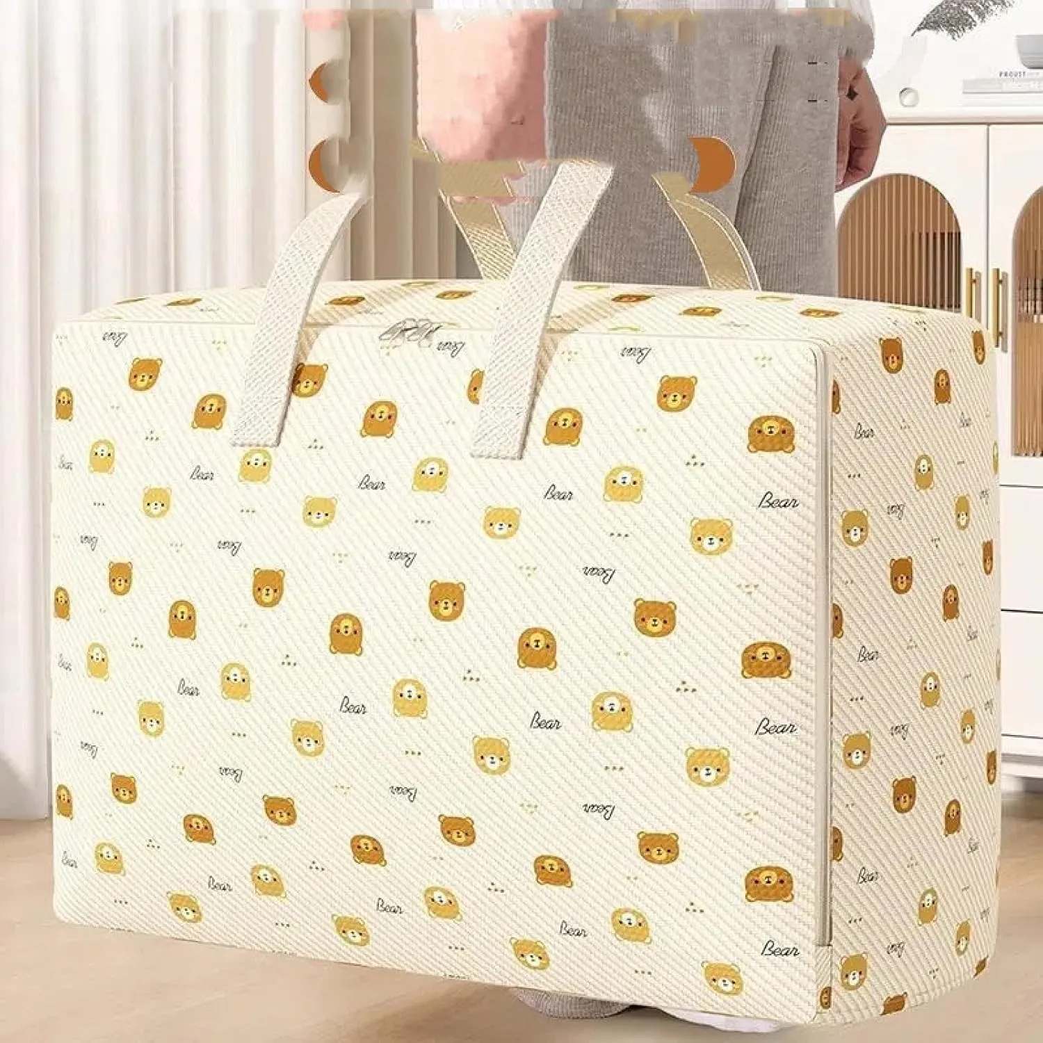 Large-Capacity Waterproof Quilt Storage Bag, Household Moving, Packing and organizing, Bagging, Clothes, Quilt, Duffel Bag
