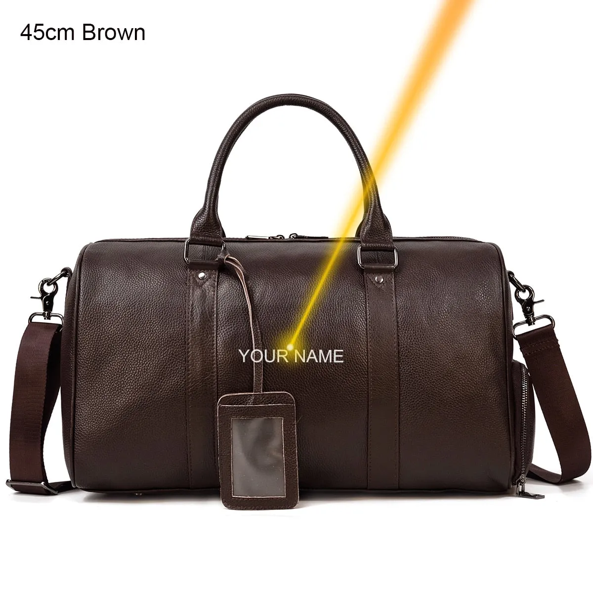 Leather Carry On