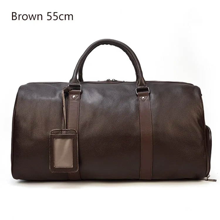 Leather Carry On
