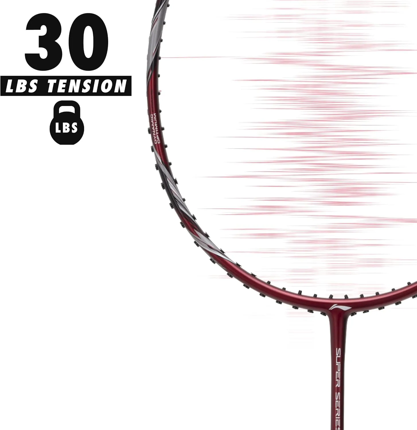 Li-Ning Super Series 900 Strung Badminton Racket with Free Full Cover