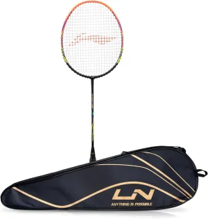 Li-Ning Turbo 99 Carbon Fibre Racket with Free Full Cover (84 Grams. 30 lbs.)