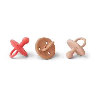 Liewood Red Multi Mix Paula Apple Pacifiers 3-Pack
