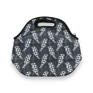 Lightning Bolts Lunch Bag Tote