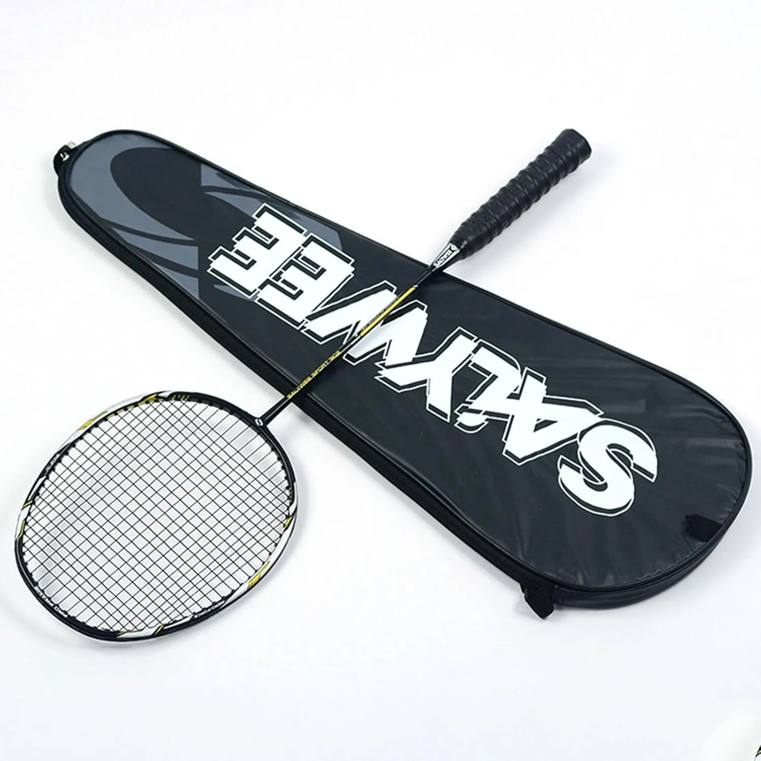 Lightweight Badminton Racket 95G for Adults Family Beginners Replacement Badminton Equipment Shuttlecock Racket for Sports