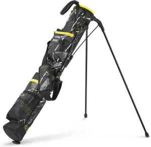 Lightweight Golf Stand Bag with 2-Way Dividers, Easy-to-Carry Par 3 Golf Bag, Pitch n Putt Golf Bag with Multiple Pockets for Clubs and Accessories
