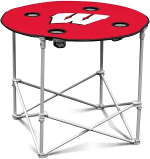 Logo Brands Officially Licensed NCAA Unisex Round Table, One Size, Team Color