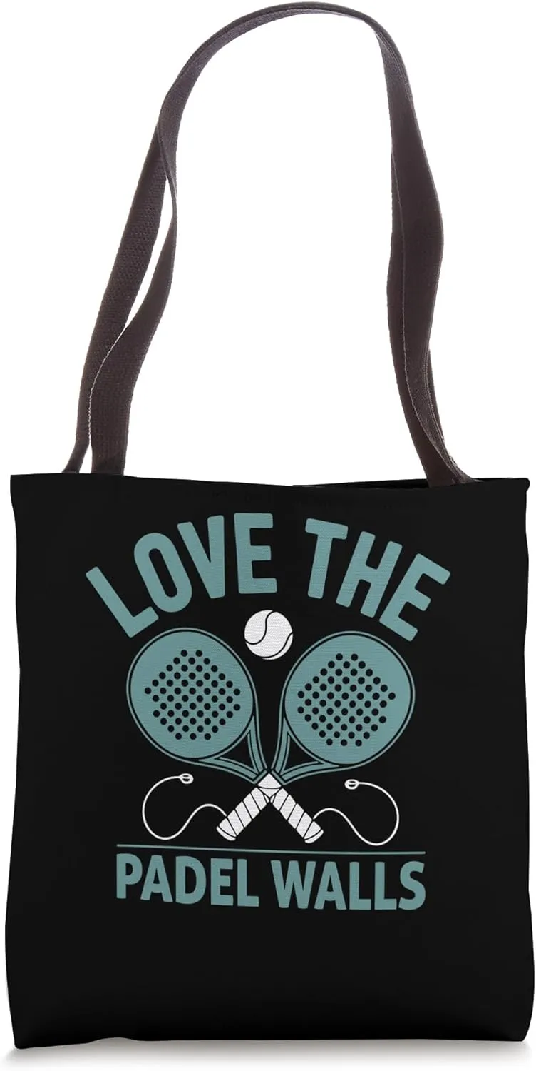 Love The Padel Walls Padel Sports Athlete Game Players Tote Bag