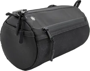 Lumiere & Co. Bike Handlebar Bag, Bike Bag, Bicycle Handlebar Bag, Bike Front Bag, Mountain Bike Storage, Bicycle Accessories, Handlebar Bags, Small Bike Bag, Road Bike Bag (Black, Large)