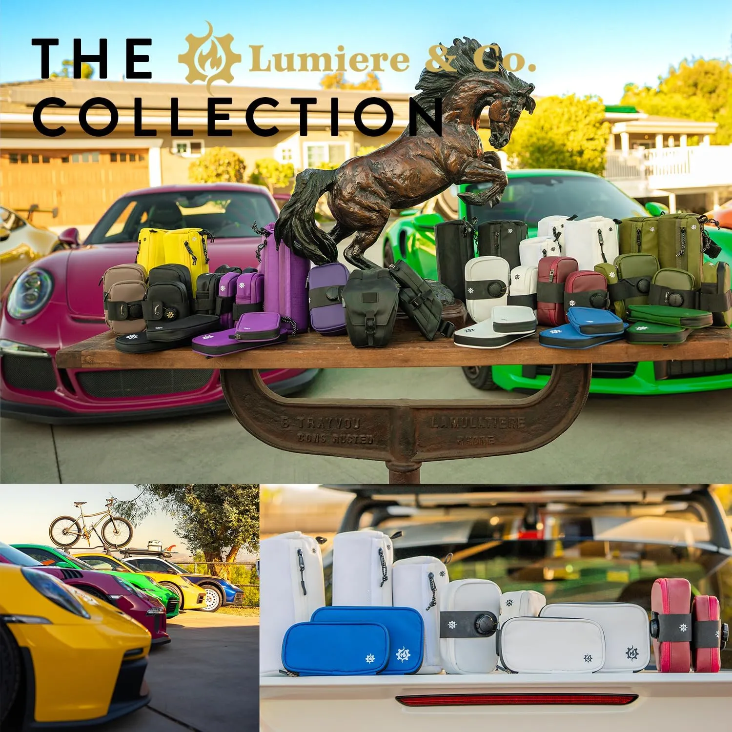 Lumiere & Co. Road Bike Saddle Bag, Bike Bag, Mountain Bike Saddle Bag, Small Bike Seat Bags, Bike Under Seat Bag, Bicycle accessories, Bike Bags, Bike Seat Bag,
