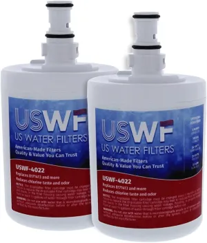 Made in the USA, 8171413 Refrigerator Water Filter 2-pk | Replacement for Whirlpool 8171413, Kenmore 9002, EDR8D1, 469002, 8171414, WF286, WSW-4, WFI-NLC200, USWF Fridge Filter