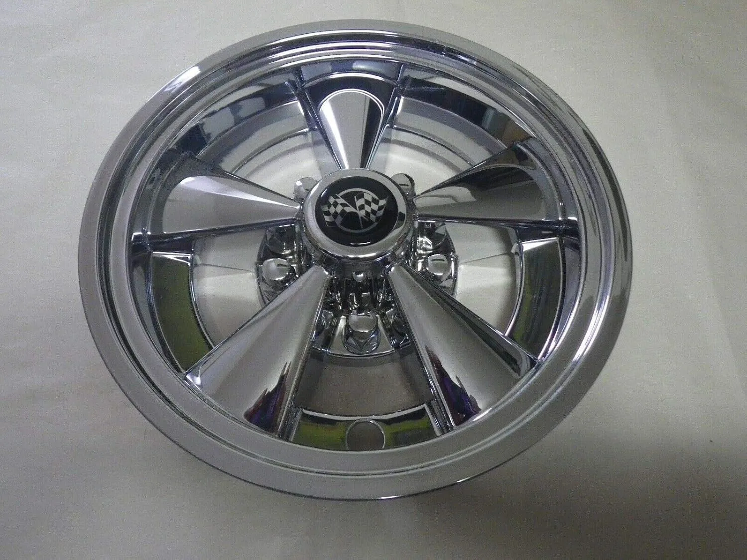 MadJax Chrome Rally Golf Cart Wheel Covers 10" - Set of 4