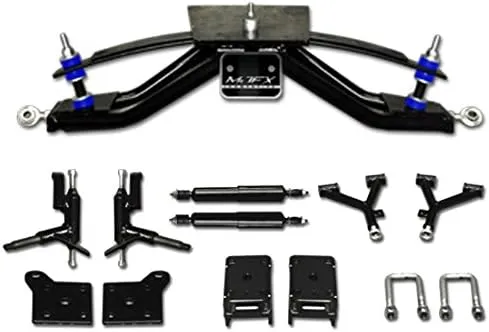 Madjax Electric 2008-Up 6" A-Arm Lift Kit for EZGO RXV Golf Carts (Electric Model Carts Only)
