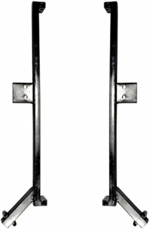 MadJax MJFX Nerf Bar Side Step Mounting Brackets for Club Car Precedent Golf Carts | Fits MadJax Armor Nerf Bars | Compatible with 2004-Up Precedent Models