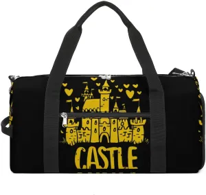 Magic Kingdom Castle Sports Gym Bag Lightweight Travel Duffle Bag Carry on Weekender Bags for Women Men