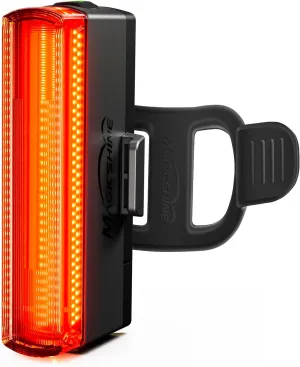 Magicshine Bike Tail Light SEEMEE 50 V2.0, Rear Bike Light with USB C Rechargeable, 50 Lumen IPX6 Waterproof Bicycle Tail Lights for Night Riding, Smart Cycling Safety Bike Taillights