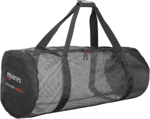 Mares Cruise Mesh Scuba Diving Gear Compact Self-Draining Foldable Travel Duffel-Style Bag, 37.5x15x15