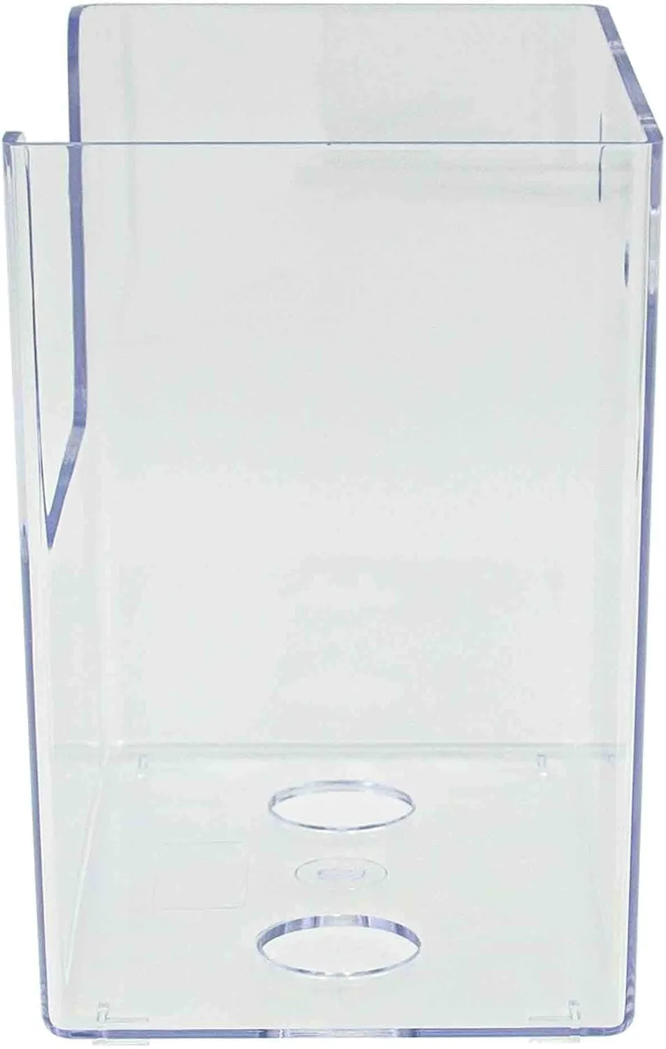Marketing Holders 6 Pack Brochure Holder Wall Mount or Countertop 5.5" Wide Bi Fold Menu's Maps Literature Display Box Clear Acrylic Holder for Hospitals and Amusement Parks