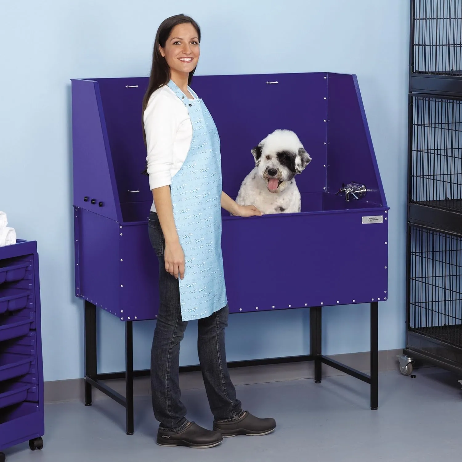 Master Equipment Everyday Pro Tub Pet Grooming Tub, 48”
