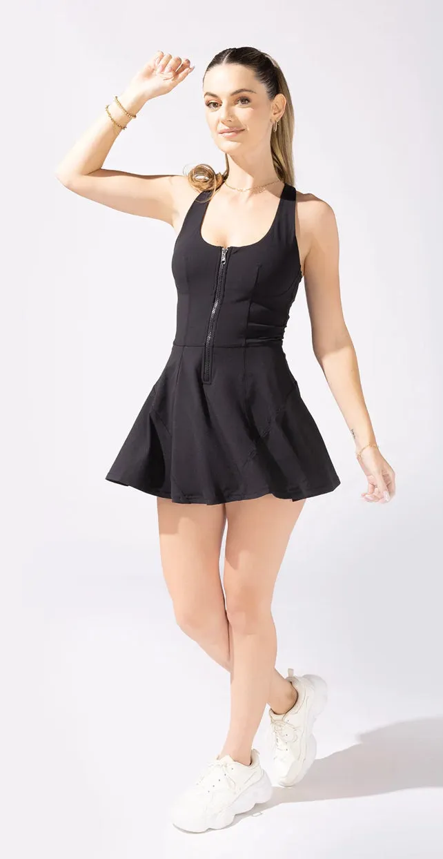 Matchpoint Workout Dress with Zipper