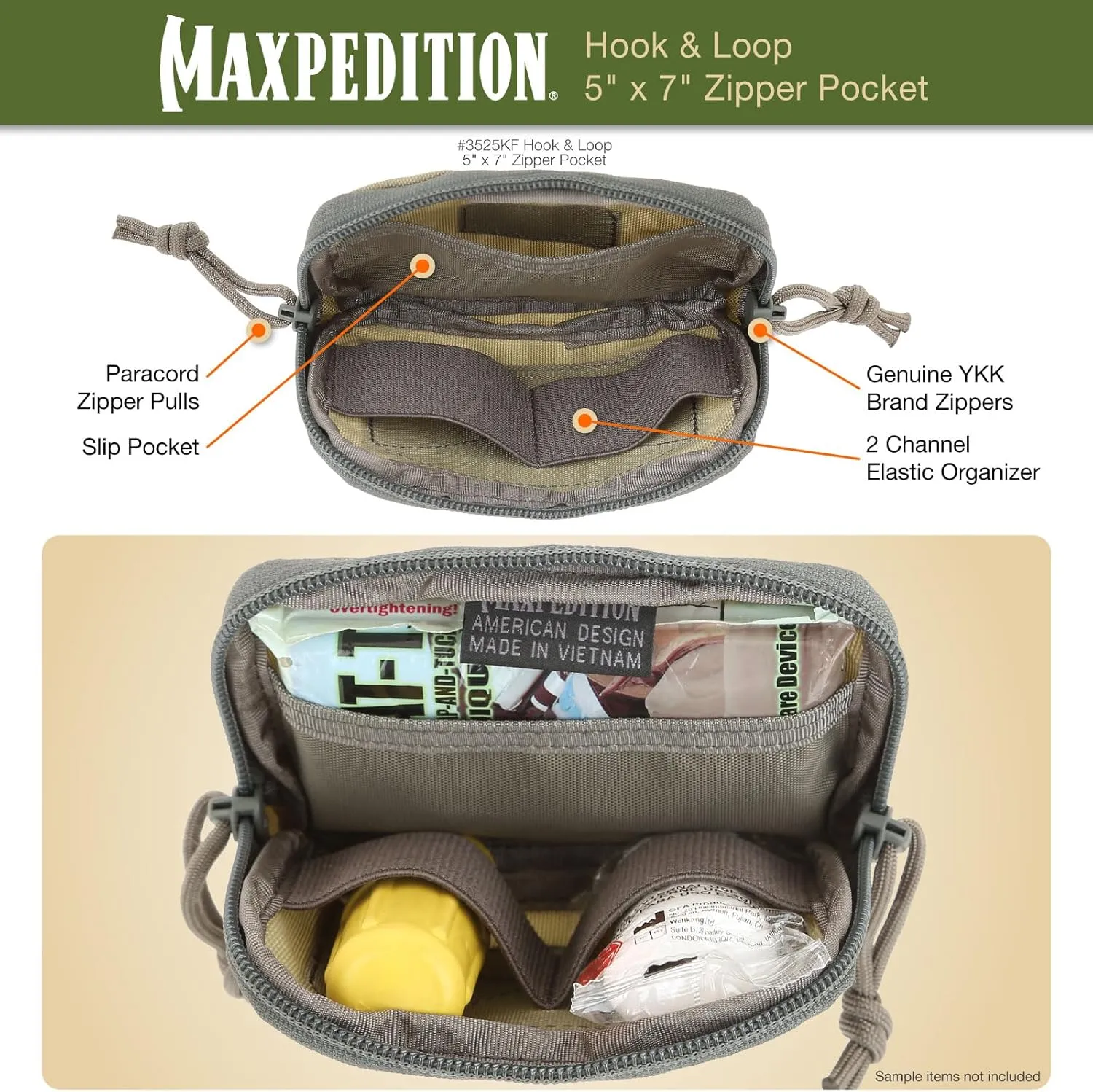Maxpedition Men's Spartan Wallet Black