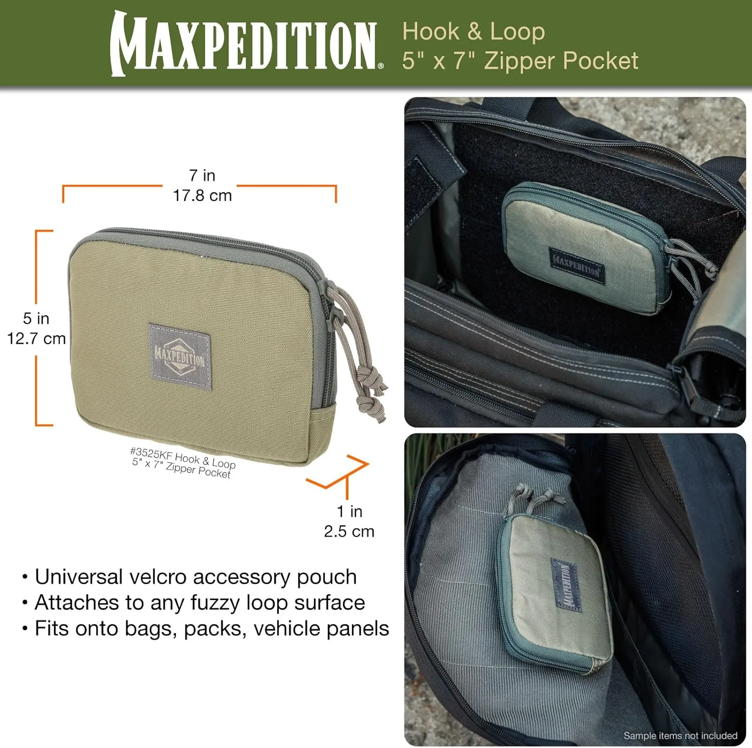 Maxpedition Men's Spartan Wallet Black