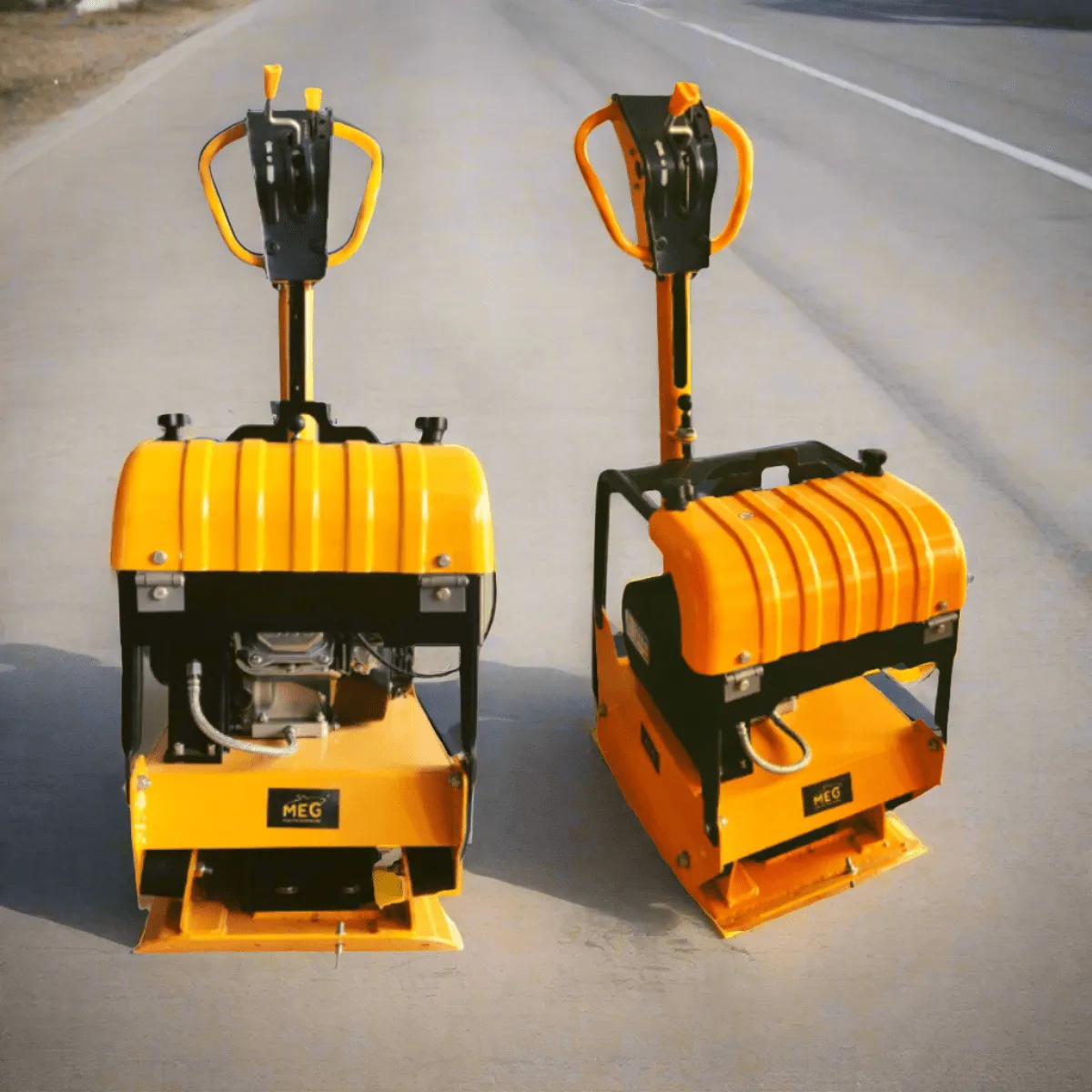 Meg 6.5HP Plate Compactor 25KN 107Kg