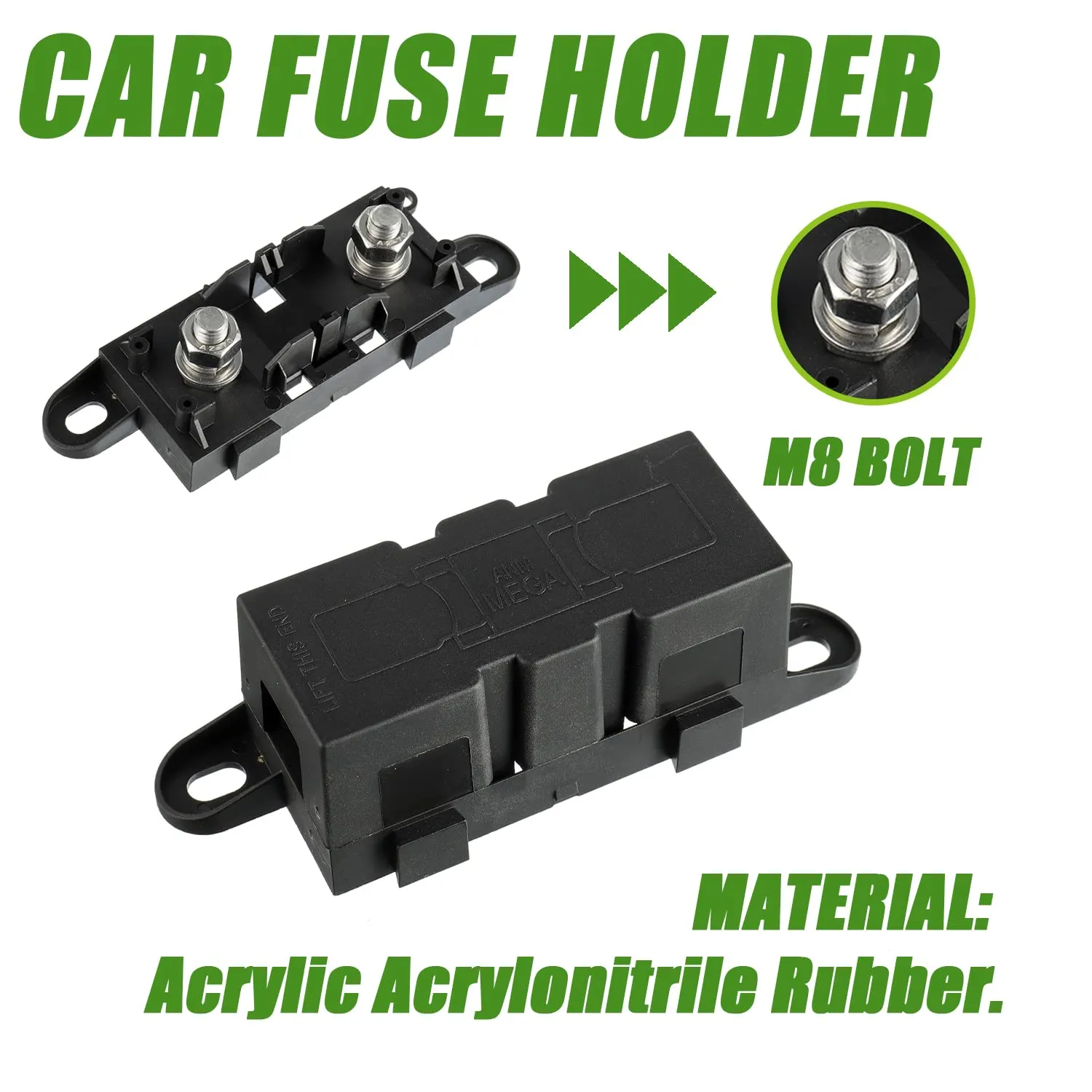MEGA AMG Fuse Holder for ANM Bolt-On Fuse (2pcs)