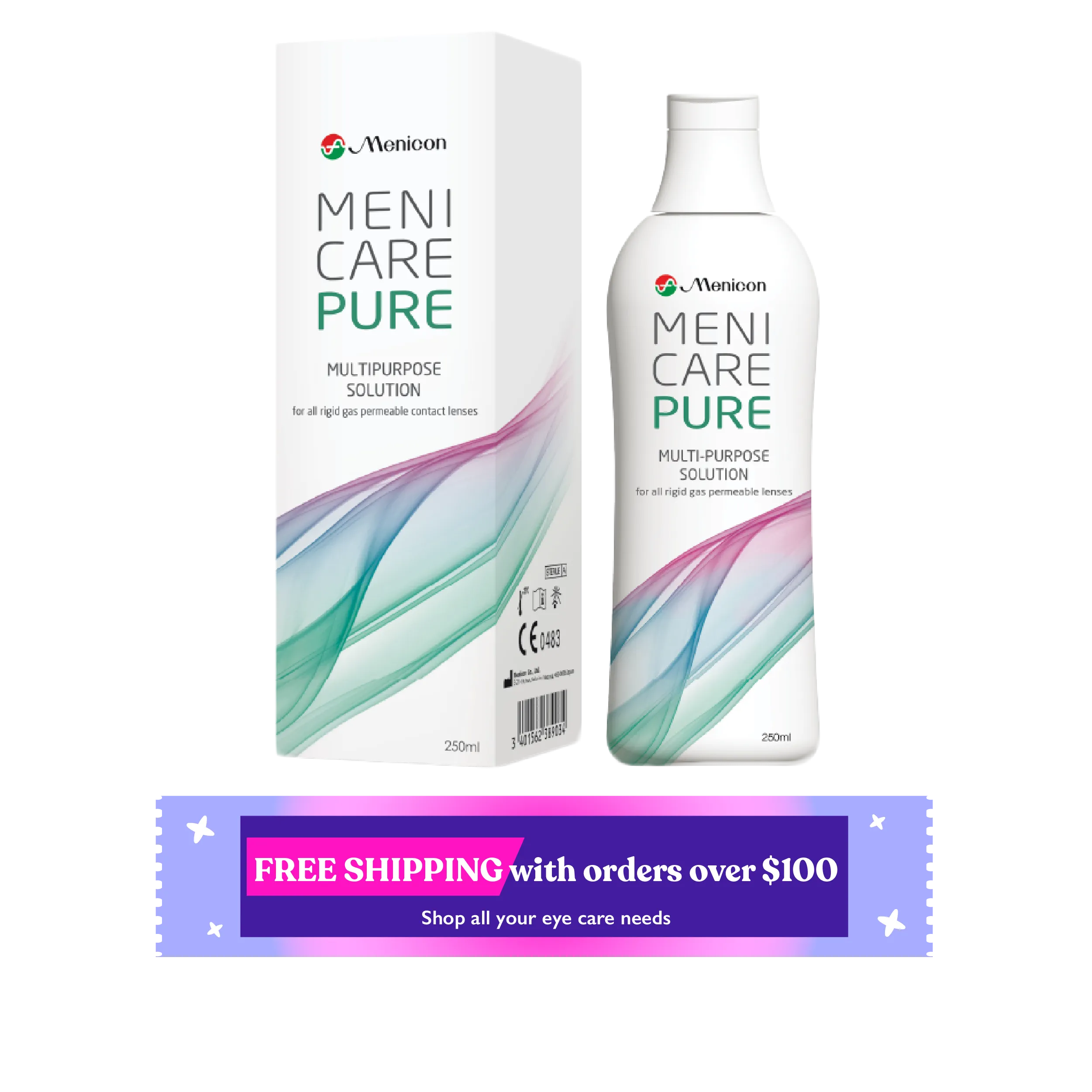 Menicon MeniCare Pure Solution 250ml