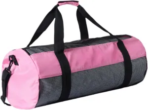Mesh Diving Duffle Bag Equipment Versatile with Zipper Handbag Mesh Dive Duffel Bag Diving Gear Tote for Rafting Underwater