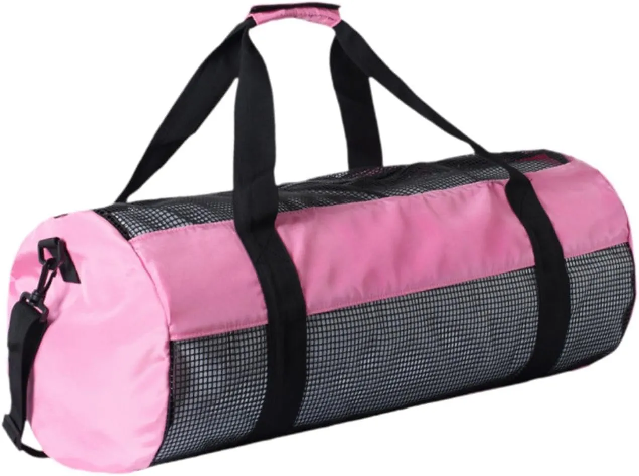 Mesh Diving Duffle Bag Equipment Versatile with Zipper Handbag Mesh Dive Duffel Bag Diving Gear Tote for Rafting Underwater