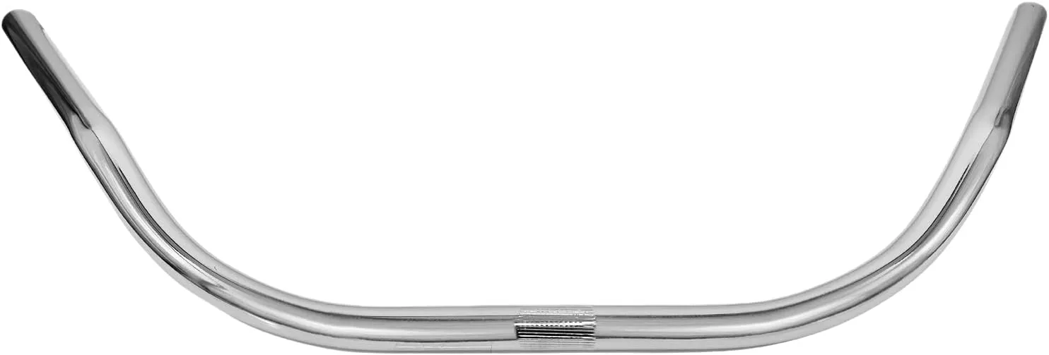 MICARGI Retro Lowrider Classic Steel Handlebars, Cruiser Moon-Type Handlebar Size:1100 * 700 * 22.2 (HB-BC1227001-chrome)