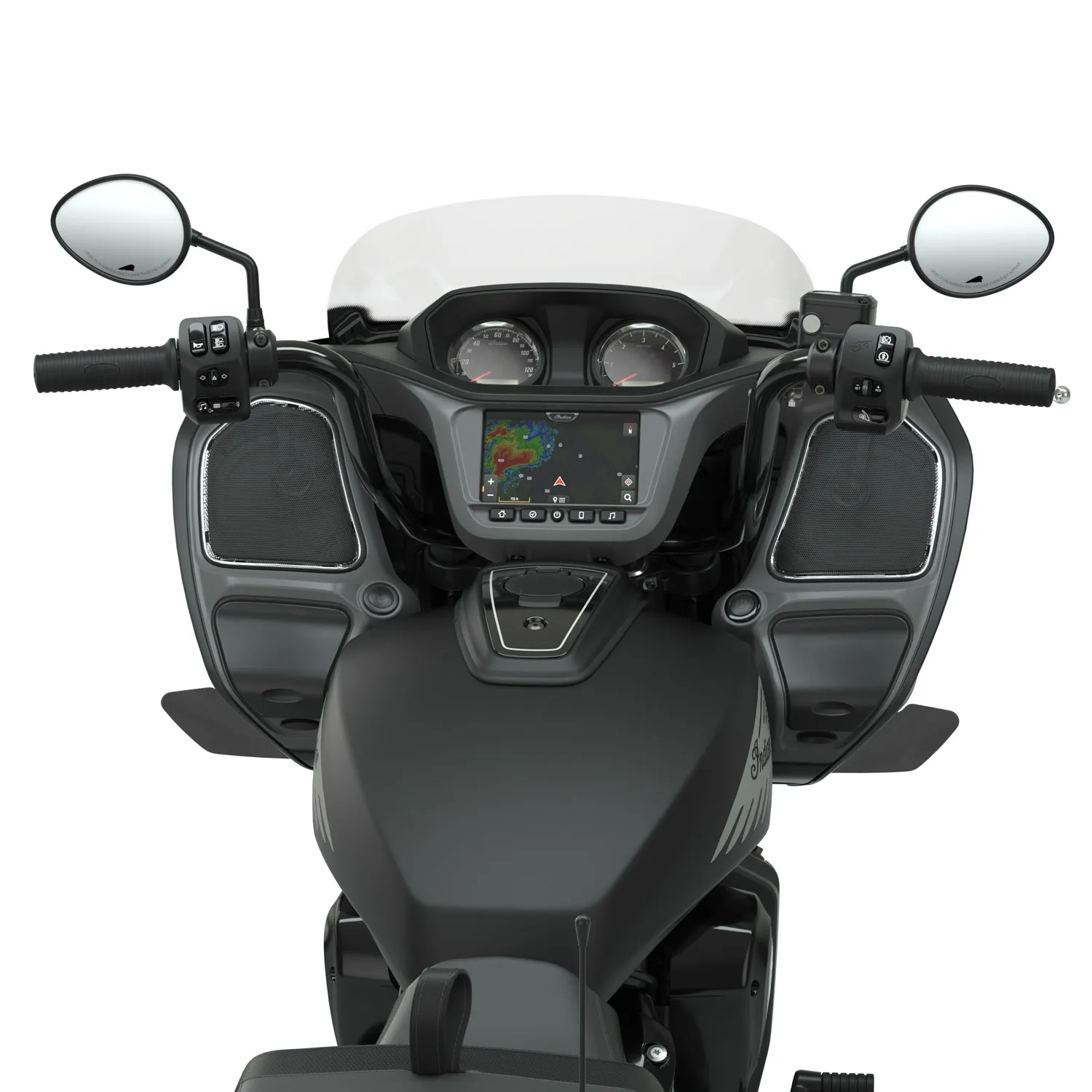 Mid Rise Handlebar, Gloss Black