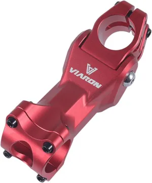 MirOdo 28.6 * 31.8mm Bike Stem Mountain Bike Adjustable Bike Stem 20 Degree 110mm Handlebar Extender Stem Riser Alu Alloy Shock Absorbing Bicycle Stem Riser for Bike Rigid Forks