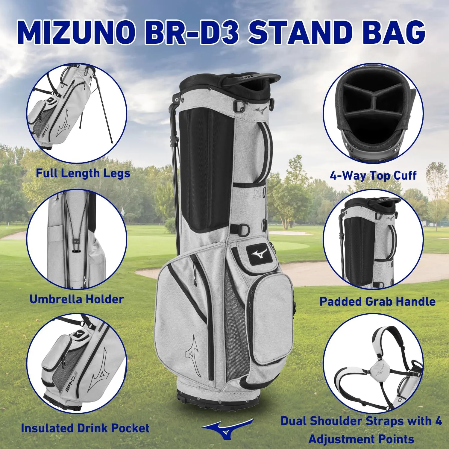 Mizuno BR-D3 Stand Golf Bag