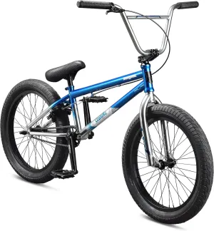 Mongoose Legion Kids Freestyle BMX Bike, Intermediate Rider, Boys and Girls Bikes, 20-Inch Wheels, Hi-Ten Steel Frame, Micro Drive 25x9T BMX Gearing