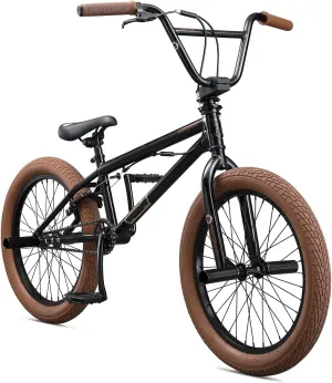 Mongoose Legion Kids Freestyle BMX Bike, Intermediate Rider, Boys and Girls Bikes, 20-Inch Wheels, Hi-Ten Steel Frame, Micro Drive 25x9T BMX Gearing